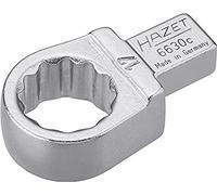 HAZET Douille 6630C-17 – Carrée 9 x 12 mm, 12 pans extérieurs, Taille 17, Longueur 47 mm