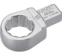 Hazet 6630C-18 Attache mâle polygonale carré femelle 9 x 12 mm/profil traction à 12 pans extérieurs Taille 18 longueur 47,8 mm