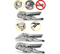 Hazet 755-7A Pince-étau automatique droite à prisme 0 - 44 mm 192 mm