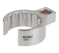 Hazet 848Z-36 Clé polygonale ouverte carré creux 12,5 mm/profil à 12 pans extérieurs Taille: 36