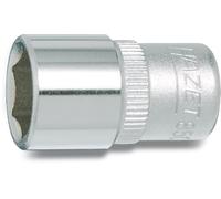 Hazet 850-8 Douille carré creux 6,3 mm/profil traction à 6 pans extérieurs Taille 8 longueur 25 mm