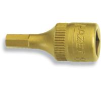 Hazet 8501-8 Douille mâle carré creux 6,3 mm/profil à 6 pans intérieurs Taille: 8