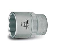 Hazet 880Z-10 Douille carré creux 10 mm/profil traction à 12 pans extérieurs Taille 10 longueur 25 mm