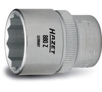 HAZET Douille 12 pans 880Z-11, 11 mm, carré creux 10 mm (3/8 pouce), longueur 26 mm