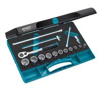 Hazet 880ZN-1 Jeu de Clés à douilles/carré creux 10 mm/profil traction à 12 pans extérieurs/nombre d'outils 16
