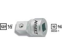 Hazet 8858-1 8858-1 3/8 pouces Propulseur 3/8 (10 mm) Sortie 1/2 (12.5 mm) 36 mm