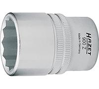 HAZET Douille à 12 pans 900AZ-7/16 – Carré creux 12,5 mm (1/2 pouce) – 7/16, 38 mm