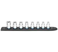 Hazet 900E-SR/8 TORX® extérieur Connecteur pour câble 8 pièces carré, 1/2\ (12.5 mm)