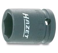 Hazet 900S-27 Douille à chocs/carré creux 12,5 mm/profil traction à 6 pans extérieurs Taille 27 longueur 45 mm