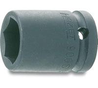Hazet 900S-30 Douille à chocs/carré creux 12,5 mm/profil traction à 6 pans extérieurs Taille 30 longueur 50 mm