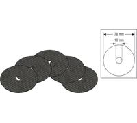 Hazet 9033-010/5 9033-010/5 Disque à tronçonner 76 mm 5 pc(s) acier