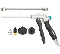 HAZET 9040-4/6 Lot de 6 embouts de pistolet de soufflage à 2 voies, convient pour le nettoyage à air comprimé des tuyaux et tuyaux, adaptable sur 9040-4 et 9040LG-3/2, filetage de raccordement 1/8"