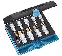 Hazet 986/9 Jeu de Douilles mâles carré creux 12,5 mm profil à 6 pans intérieurs/nombre d'outils 9