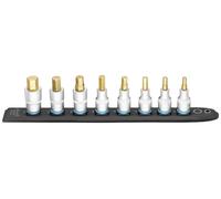 Hazet 986-SR/8 6 pans intérieurs Connecteur pour câble 8 pièces carré, 1/2\ (12.5 mm)