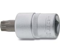 Hazet 992-T45H Douille mâle carré creux 12,5 mm torx tamper résistant Taille T 45 H