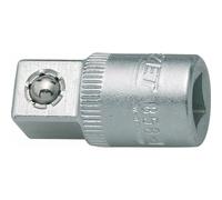 HAZET Adaptateur de douille 858-1 – carré creux 6,3 mm (1/4") vers carré massif 10 mm, 26,5 mm