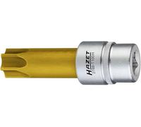 Hazet Arbre à cames avec fermoirs Torx de tournevis de forage, 4 pans 12,5 mm, 1/2 ", Tamper Resistant Profil Largeur Clé, 1 pièce, revêtement TiN, 2788 de t100h