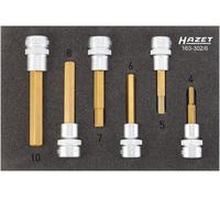 Hazet Bit set 3/8 (10 mm) 6-piece 163-302/6