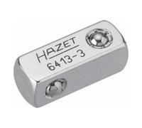 Hazet 6413-3 Carré traversant/carré massif 10 mm/carré massif 10 mm longueur 25 mm