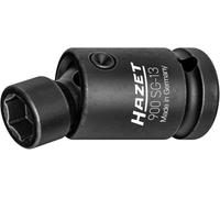 HAZET hocs articulée 900SG-13, SW 13 mm, 1/2 pouce carré, profil extérieur hexagonal de traction, angle de pivotement 25 degrés, pour VU Freins Châssis BPW SAF