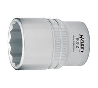 Hazet ouille + douilles, Douille ∙ 12 pans 900AZ-1/2 ∙ Carré creux 12,5 mm (1/2 pouce) ∙ Profil Traction à 12 pans ext… (1/2")