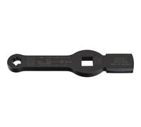 Hazet rapper TORX avec 2 surfaces de frappe - Carré creux 20 mm (3/4 pouce) - Profil TORX extérieur - Taille: E 24 - Longueur totale: 219 mm - 2872-E24