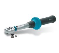 Hazet ynamométrique avec cliquet réversible - Tolérance: 4% - Carré massif 6,3 mm (1/4 pouce) - Longueur totale: 232 mm - Nm min.-max.: 2.5 - 25 - 5108-2CT
