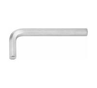 HAZET Clé mâle coudée 2100-11 - 11 mm, 6 pans intérieurs, nickelée, 53 mm