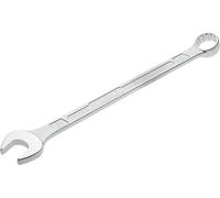 HAZET : Clé mixte 600N-21 chromée I Tête de clé mixte coudée à 15 degrés - Sortie : hexagone double extérieur, ouverture de clé : 21 mm, tige avec profil en double T extra-stable HAZET'.