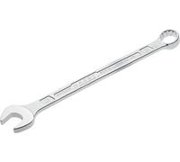 HAZET : Clé mixte 600N-23 chromée I Tête de clé mixte coudée à 15 degrés - Sortie : hexagone double extérieur, ouverture de clé : 23 mm, tige avec profil en double T extra-stable HAZET'.