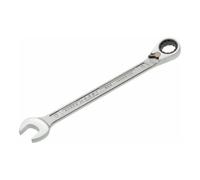 HAZET Clé mixte à cliquet 606-17 – 17 mm – angle d'actionnement 5° – 1 pièce