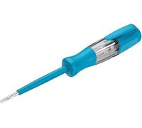 HAZET Contrôleur de phase VDE 839P, 220-250V, lame fendue 0,5 x 3 mm, poignée plastique isolée, avec clip, pour contrôle de tension électrique