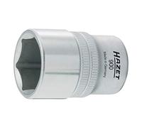 HAZET Douille à 6 pans 900-15 – 15 mm – Carré 1/2 pouce (12,5 mm) – Chromée