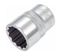 HAZET Douille 12 pans 900AZ-13/16 – 13/16 – carré creux 1/2 (12,5 mm) – Longueur 38 mm