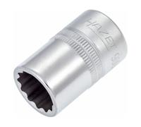 HAZET Douille 12 pans extérieurs 900AZ-5/8 – Carré creux 12,5 mm (1/2 pouce) Taille 5/8 Long. 38 mm