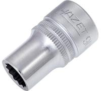 HAZET Douille à six pans double 900Z-11 11mm I Entraînement 1/2 pouce I Acier au chrome-vanadium, design robuste'.