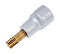 HAZET Douille mâle 991-10 ∙ Carré creux 12,5 mm (1/2 pouce) ∙ Empreinte à crénaux Ribe CV ∙ 63 mm HAZET Quantité:1