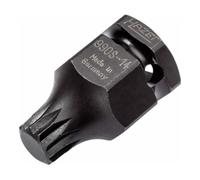 HAZET Douille mâle à chocs 990S-14 ∙ Carré creux 12,5 mm (1/2 pouce), 6 pans extérieurs 24 mm ∙ Profil denture multiple intérieur XZN ∙ 43 mm HAZET Quantité:1