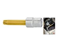 Hazet Douille mâle TORX pour arbres à cardan - Carré creux 12,5 mm (1/2 pouce) - Profil TORX extérieur - Taille: T 60 - 2756-T60