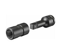 HAZET Douille pour vissage de roue FORD Hazet 900SLG-18X20/2, carré creux 12,5 mm (1/2 pouce), profil traction à 6 pans extérieurs, 18 x 20 mm Quantité:1