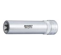 Hazet Douille TORX - Carré creux 10 mm (3/8 pouce) - Profil TORX extérieur - Taille: E 12 - Longueur totale: 65 mm - 880LG-E12