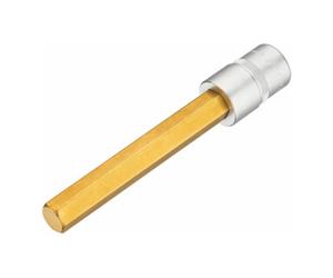 HAZET Douille tournevis 6 pans, 1/2 pouce, longue Revêtement TiN, Hexagonal: 14 mm HAZET Quantité:1