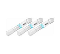 HAZET Embout-tournevis (bit) Hazet 2204NSLG-6/3, hexagone massif 6,3 (1/4 pouce), profil à 6 pans intérieurs, 6 mm, nombre d'outils : 3 Quantité:1