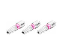 HAZET Embout-tournevis (bit) Hazet 2223N-T27H/3, hexagone massif 6,3 (1/4 pouce), profil TX « tamper résistant », T27H, nombre d'outils : 3 Quantité:1