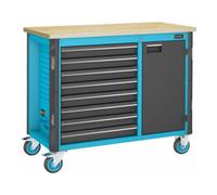 HAZET Établi mobile 179NW-8 Tiroirs, plats : 8 x 81 x 522 x 398 mm HAZET Quantité:1