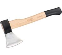 HAZET Hachette à main 2132-600 I Double clavetage de sécurité I fourreau spécialement poli avec technique d'affûtage à lamelles I pour fendre le bois de chauffage et couper les petites branches'.