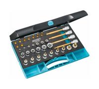 HAZET HAZET Coffret de douilles tournevis 1/4; carré 1/2 pouce 30 pièces, Nombre de pièces: 35 Quantité:1