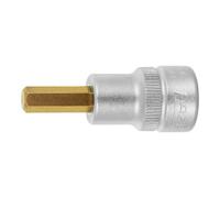 HAZET Hazet Douille tournevis 6 pans, 3/8 pouce, longue Revêtement TiN, Hexagonal: 10 mm Quantité:1