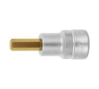HAZET Hazet Douille tournevis 6 pans, 3/8 pouce, longue Revêtement TiN, Hexagonal: 7 mm Quantité:1