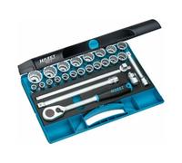 HAZET Jeu de douilles 900Z - 25 pièces, cliquet réversible à denture fine, boîte Safety Insert